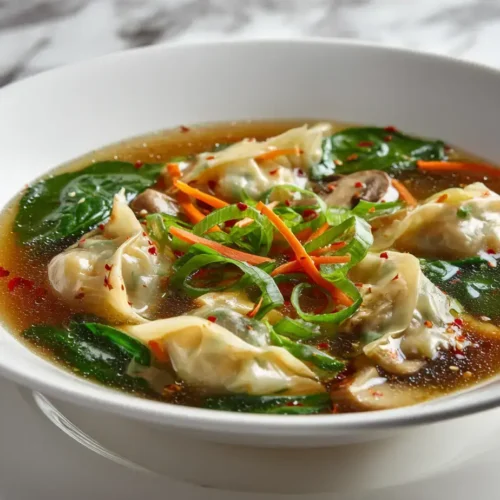 Easy Gyoza Soup