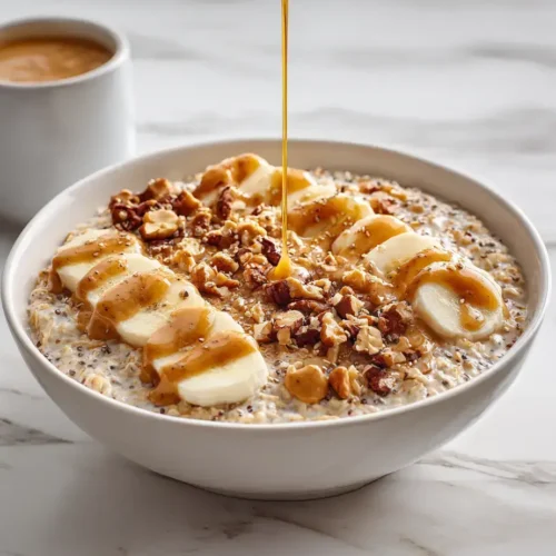 Easy High protein peanut butter oats