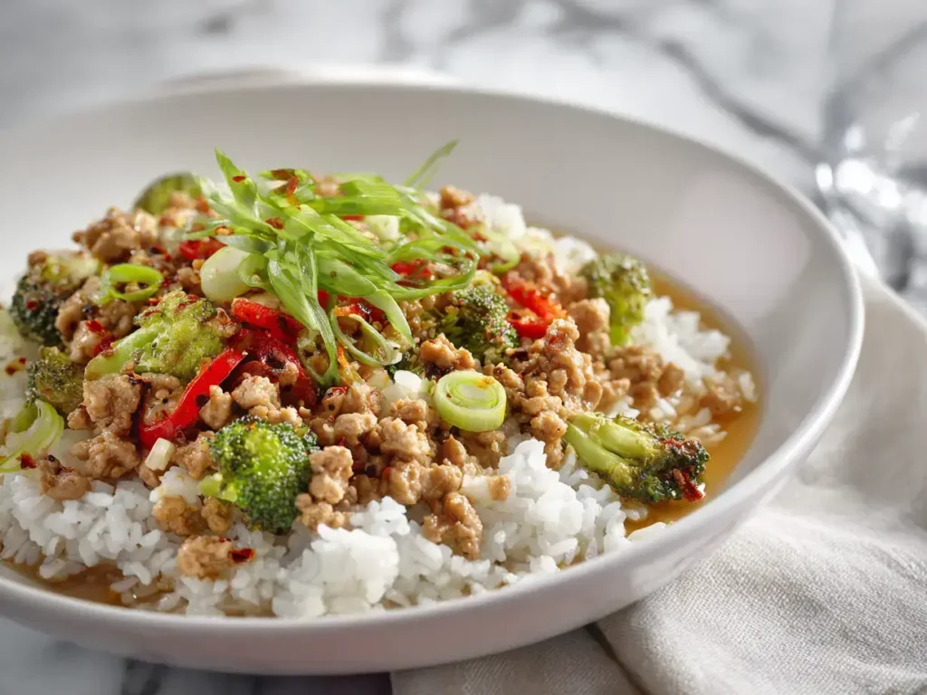 Easy Honey garlic turkey skillet