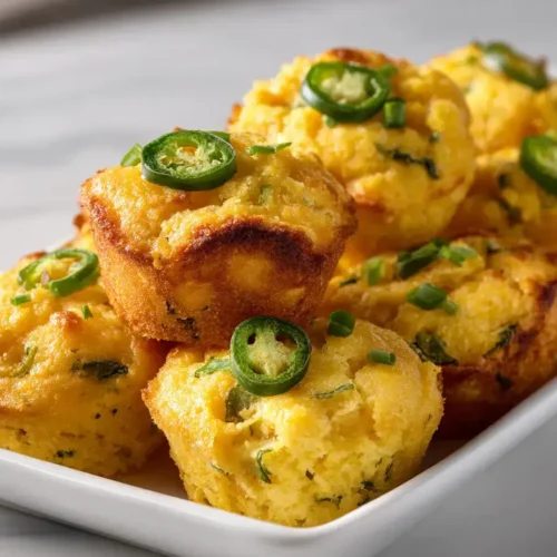 Easy Jalapeño cornbread bites
