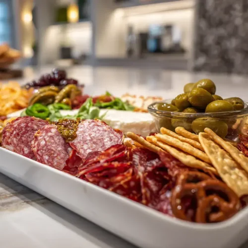 Easy Spicy Chili Charcuterie Board