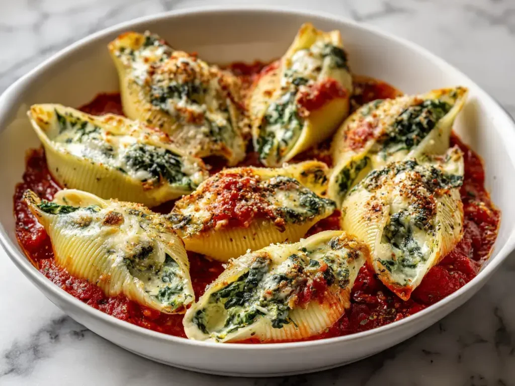 Vegetarian Stuffed Shells