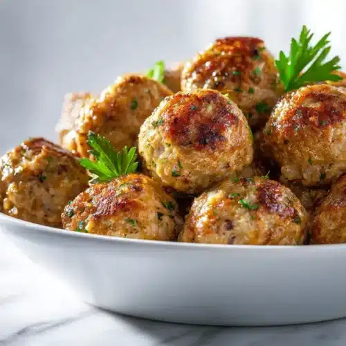 Easy Turkey meatballs