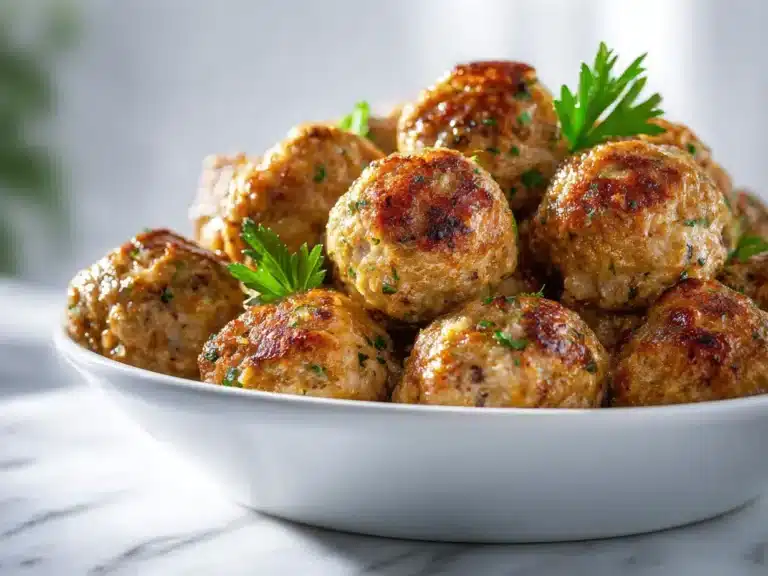 Easy Turkey meatballs