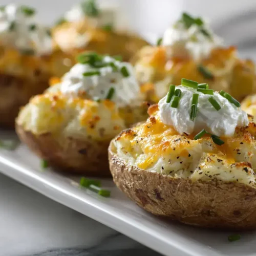 Easy Twice Baked Potatoes