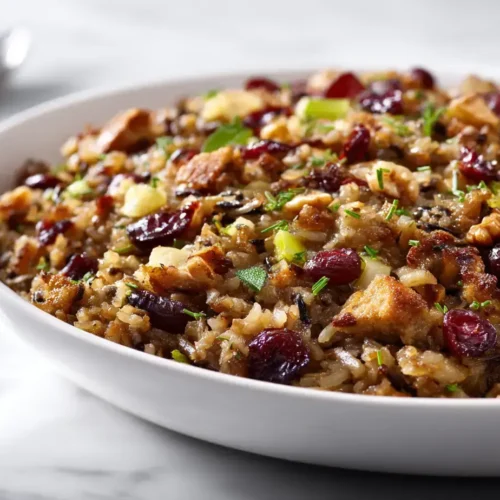 Easy Wild Rice Stuffing