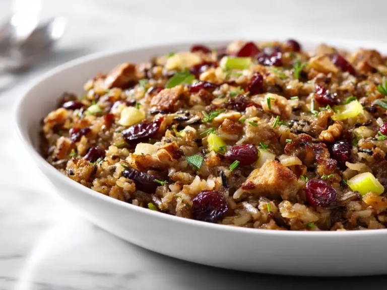 Easy Wild Rice Stuffing
