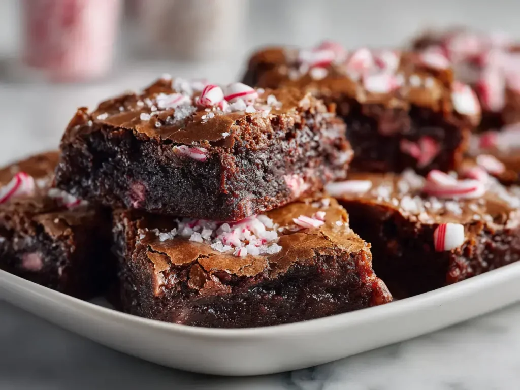 Festive Holiday Brownies