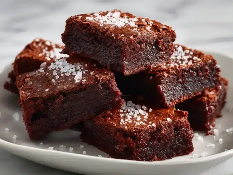 Easy chocolate brownies