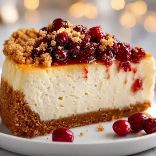 Easy christmas cheesecake