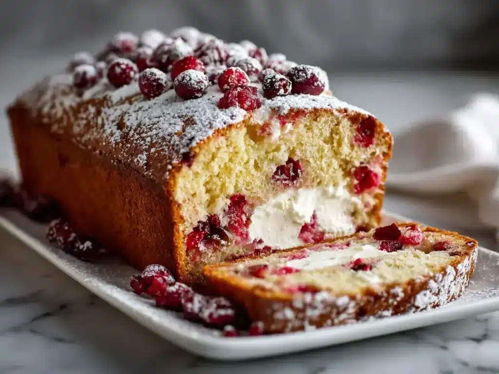Cranberry Cream Cheese Bread