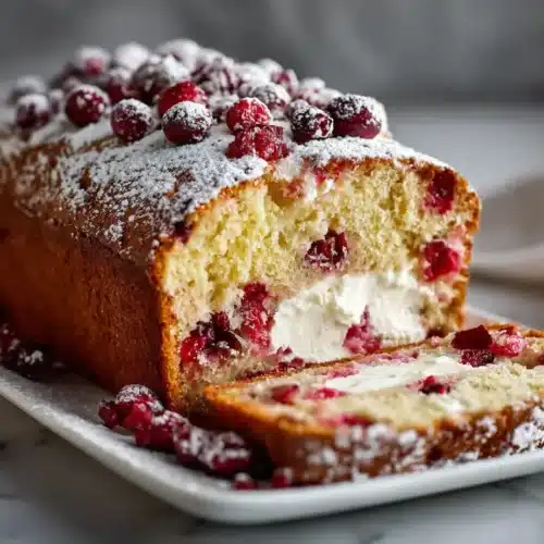 Easy cranberry cream cheese bread