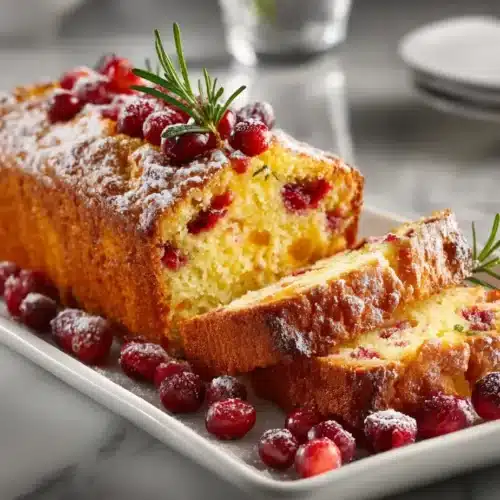 Easy cranberry orange bread