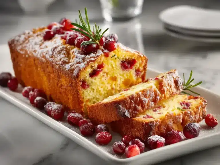 Easy cranberry orange bread