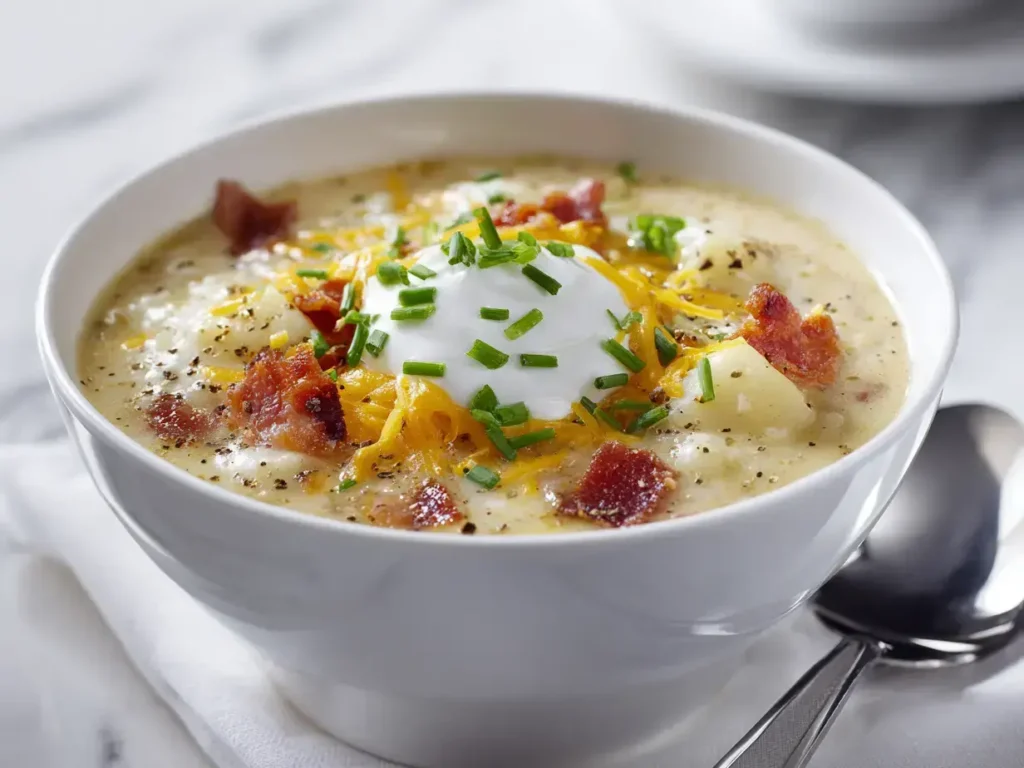 Bacon Cheddar Potato Soup