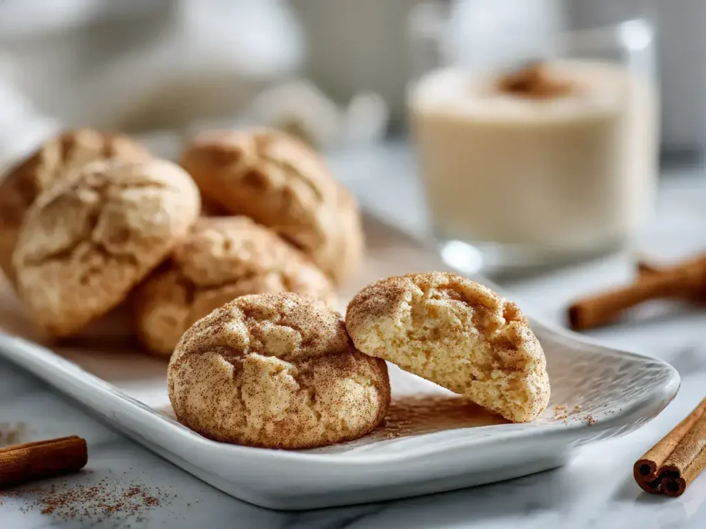 Holiday Eggnog Cookies