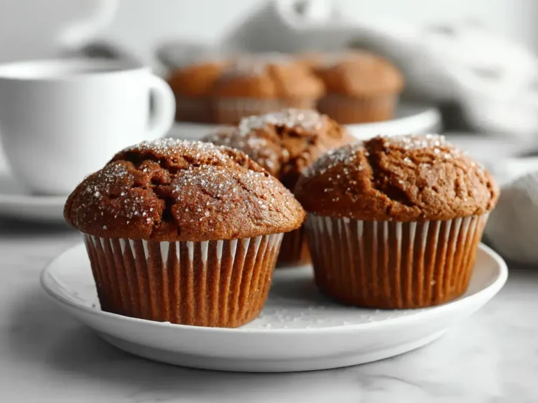 Easy gingerbread muffins