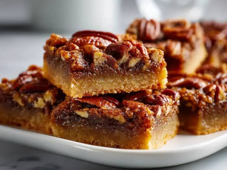 Easy pecan pie bars