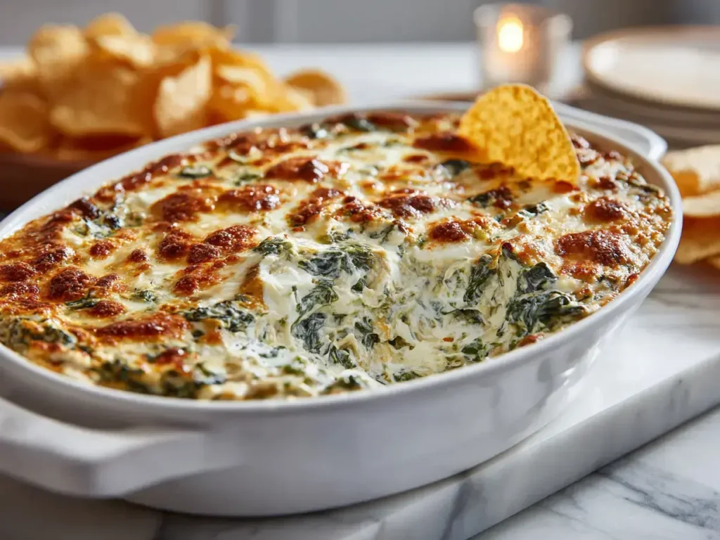 Baked Spinach Artichoke Dip