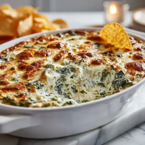 Easy spinach artichoke dip recipe