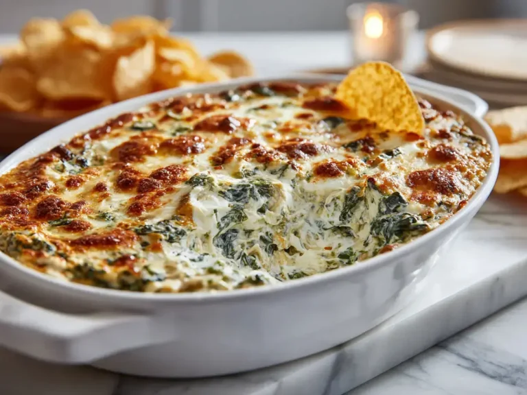 Easy spinach artichoke dip recipe