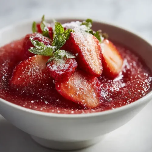 Easy strawberry chia seed pudding
