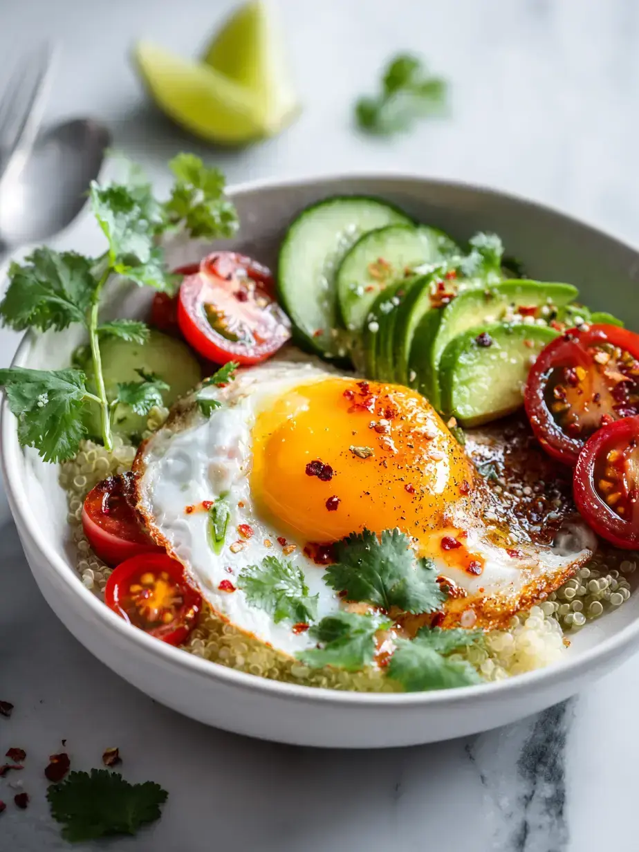 Serving Avocado Breakfast Bowl
