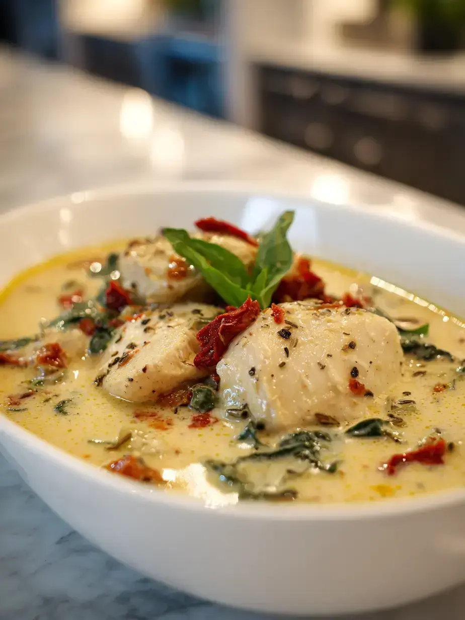 Cozy Serving of Marry Me Chicken Soup