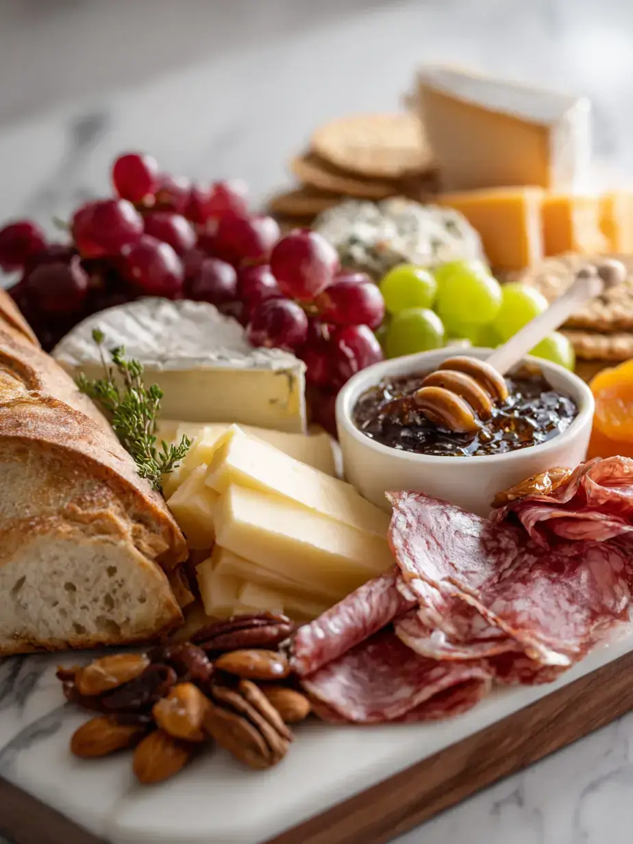 Cozy Serving of Picnic Charcuterie Board