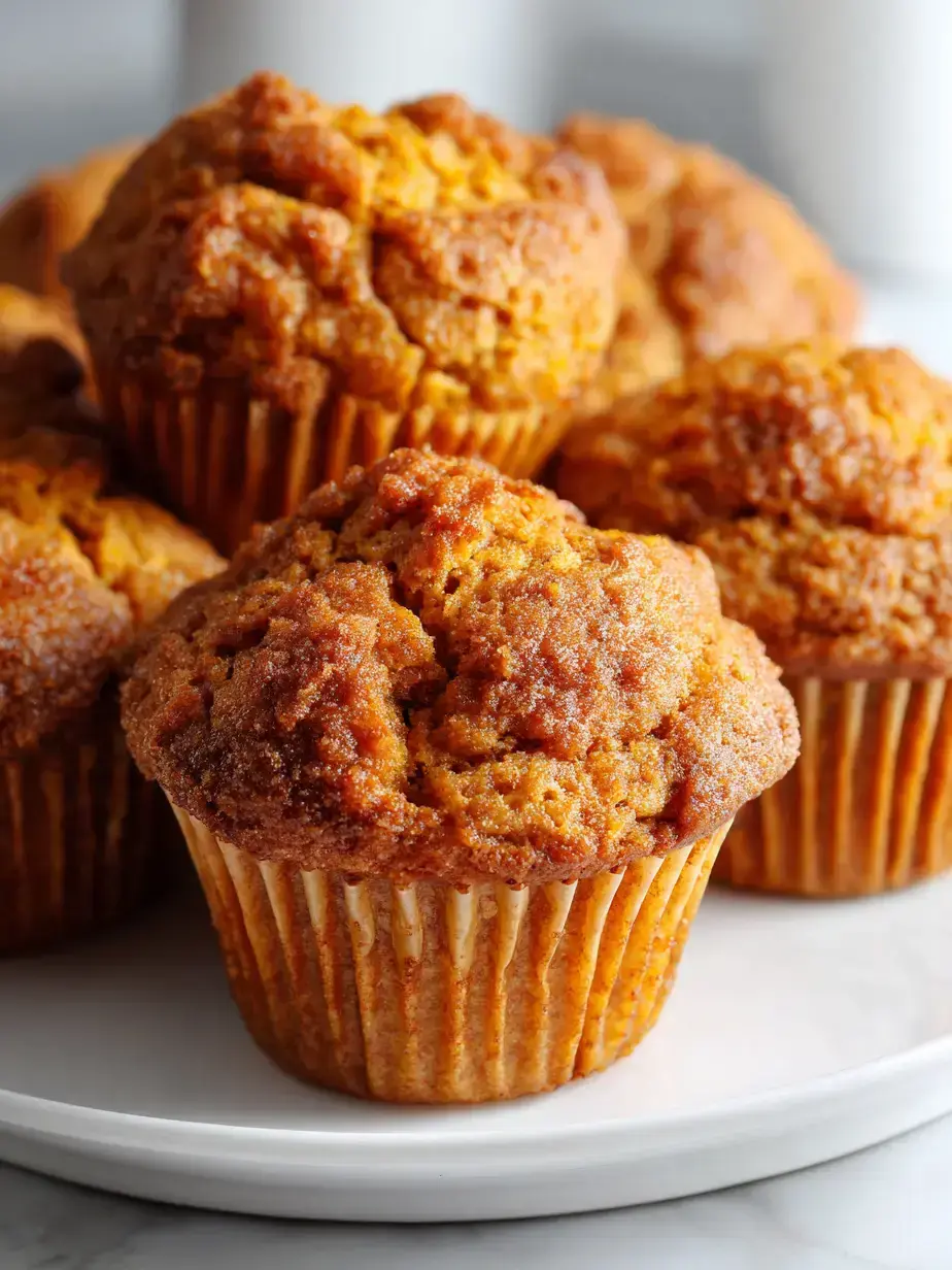 Cozy Serving of Pumpkin Muffins