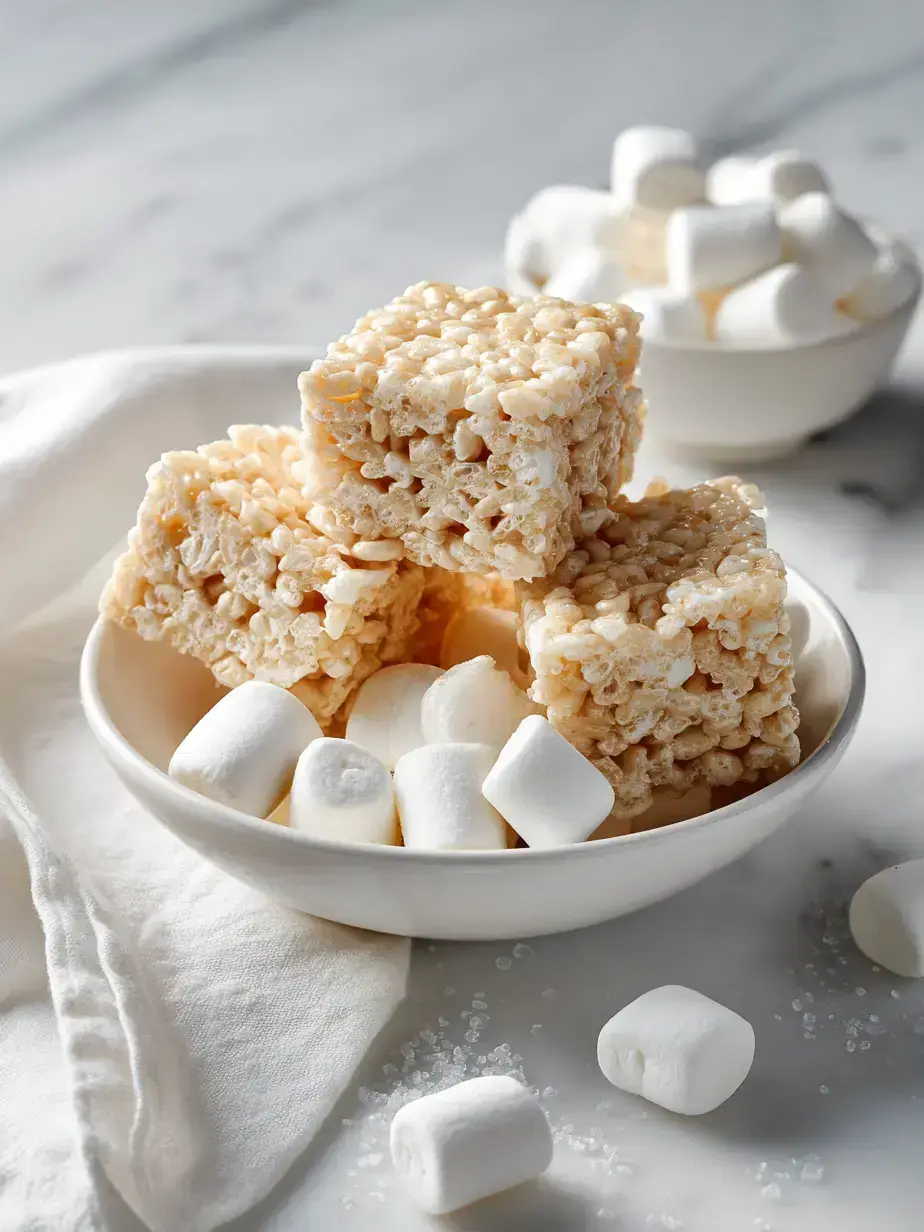 Cozy Serving of Rice Krispies Treats