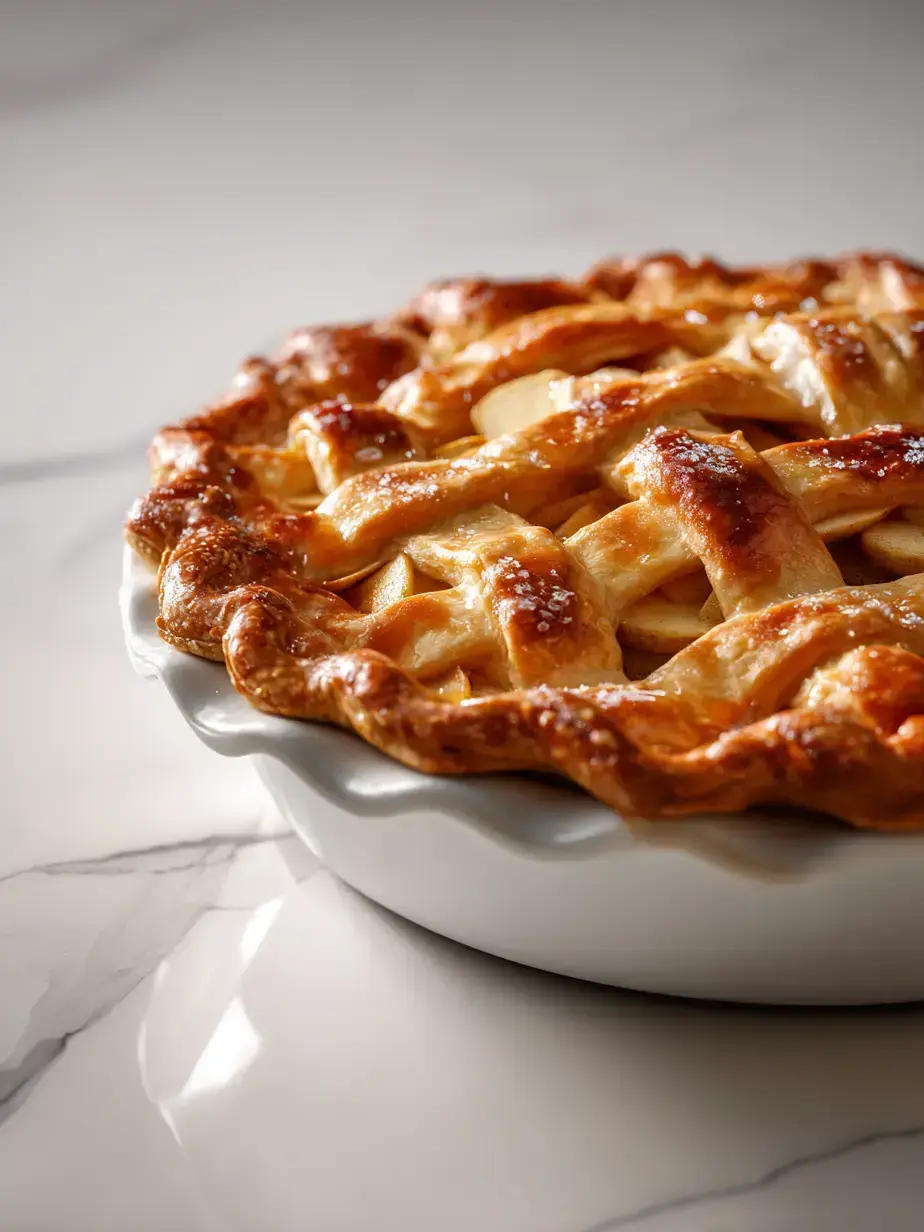 Cozy Serving of Apple Pie