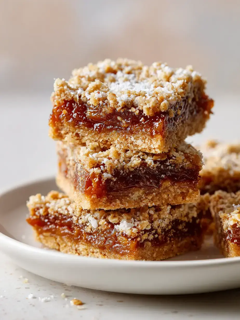 Cozy Serving of Homemade Date Bars