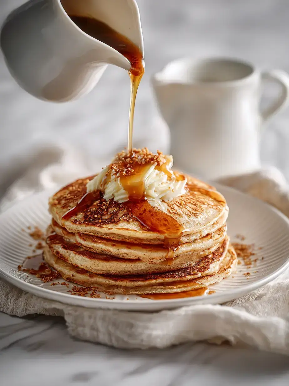 Cozy Serving of High Protein Pancakes