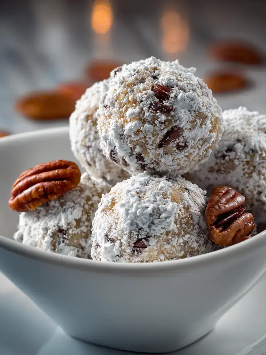 Cozy Serving of Pecan Pie Balls
