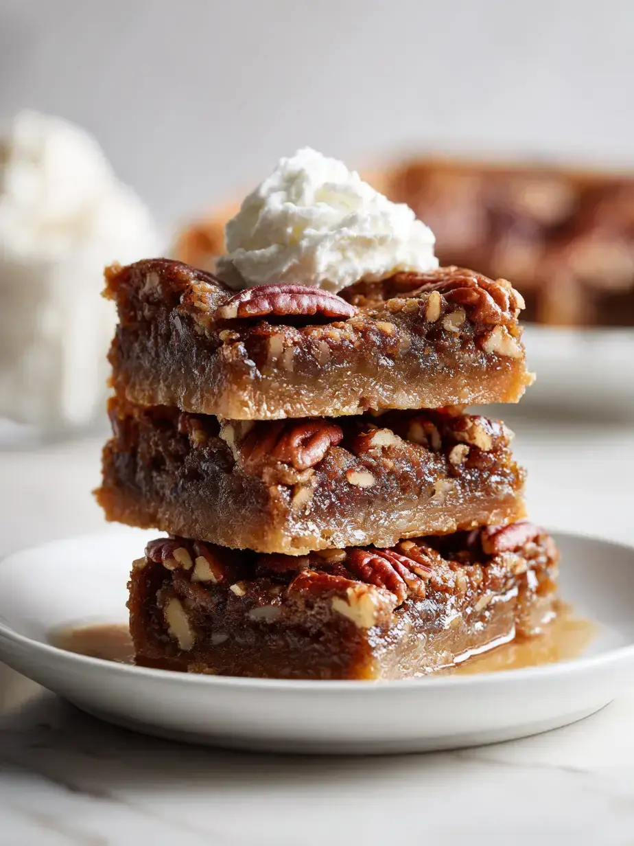 Cozy Serving of Pecan Pie Bars