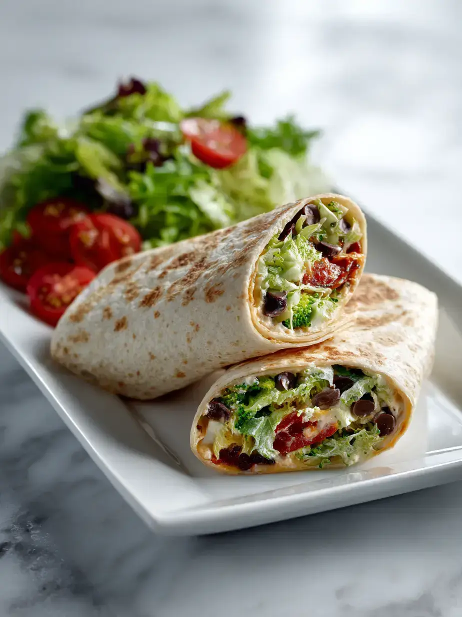 How to Make Broccoli Cheddar Wraps