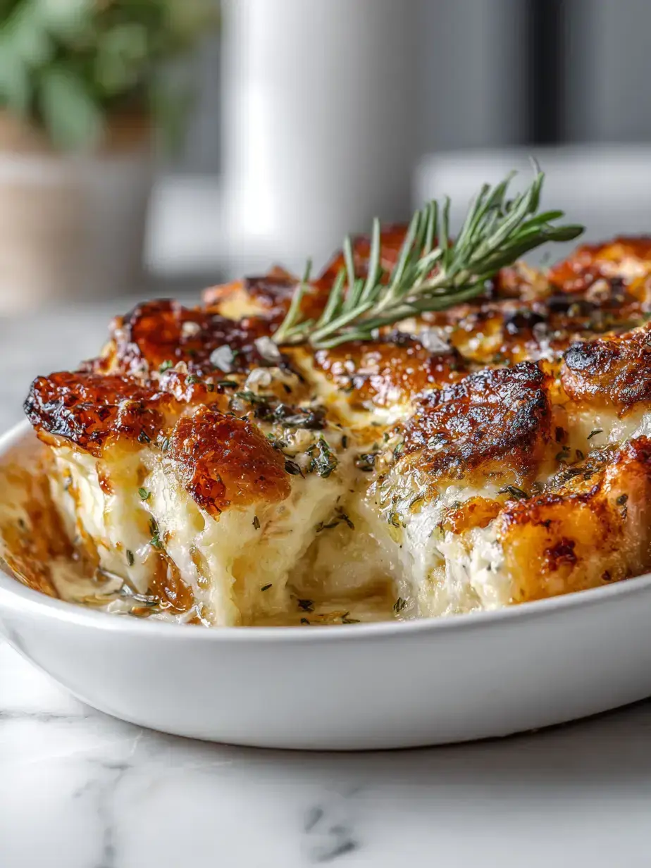 How to Make Garlic Herb Potato Gratin