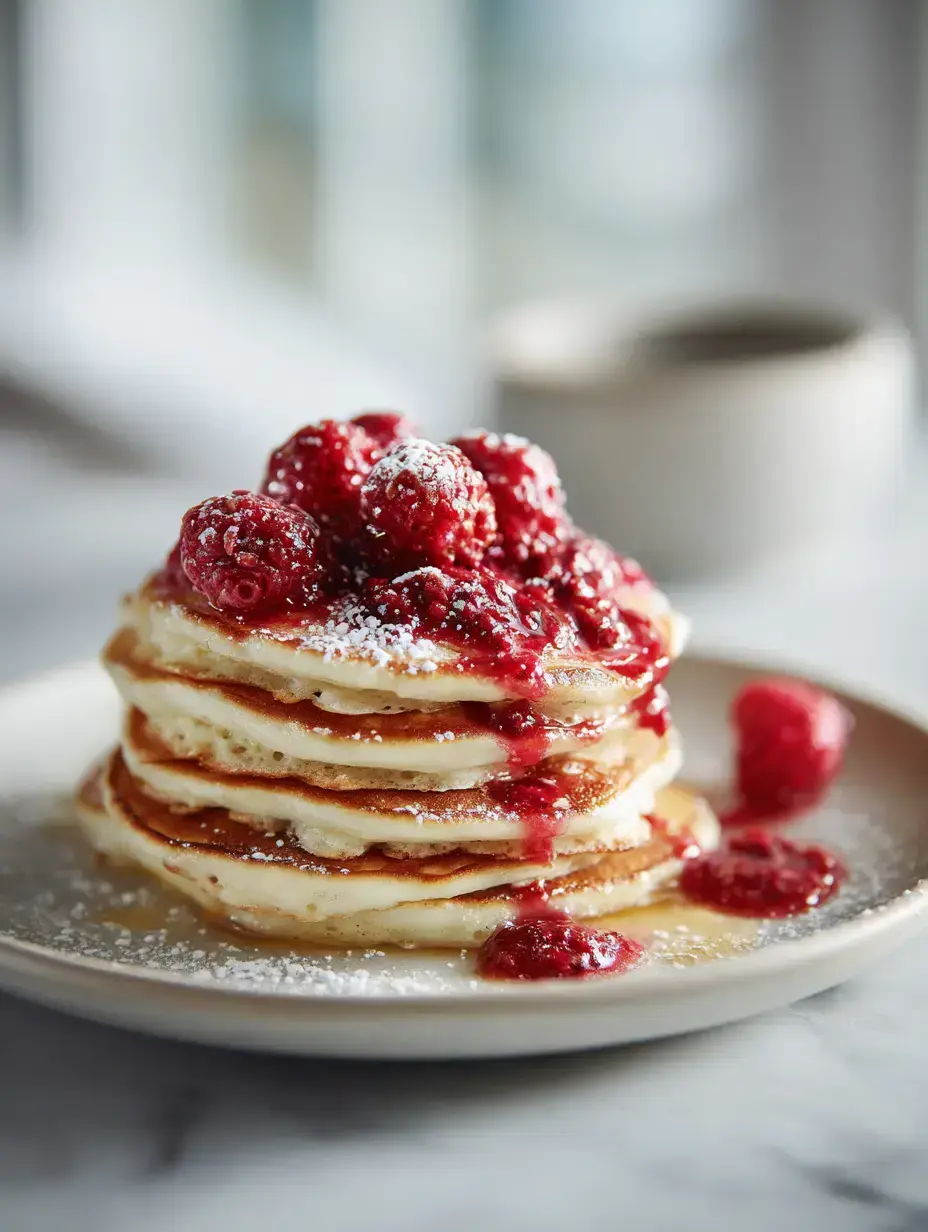 My famous Pink Pancake Recipe ingredients preparation