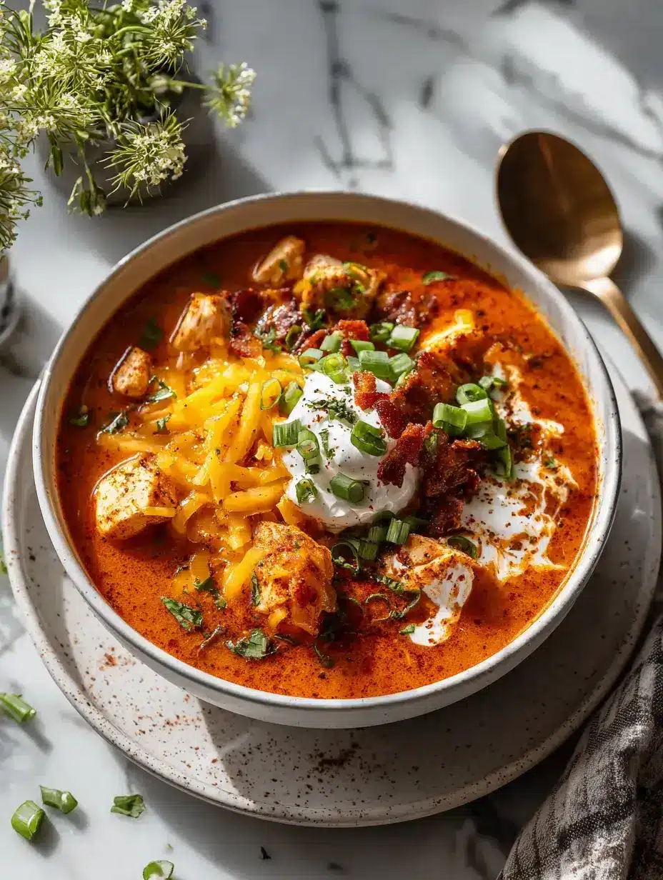 Spicy Jalapeño Popper Chicken Soup ingredients preparation