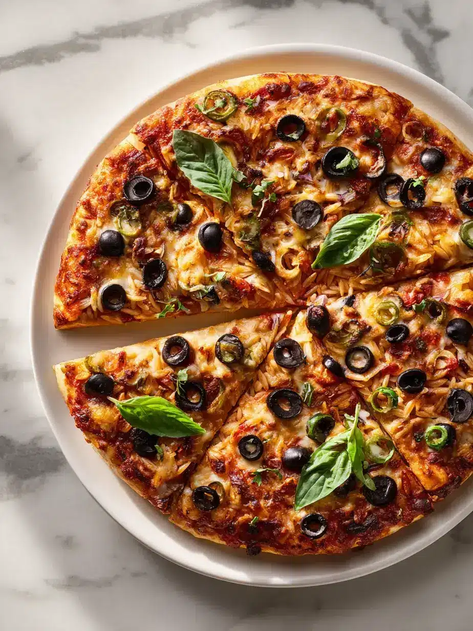 How to Make Vegan Pizza Orzo Skillet