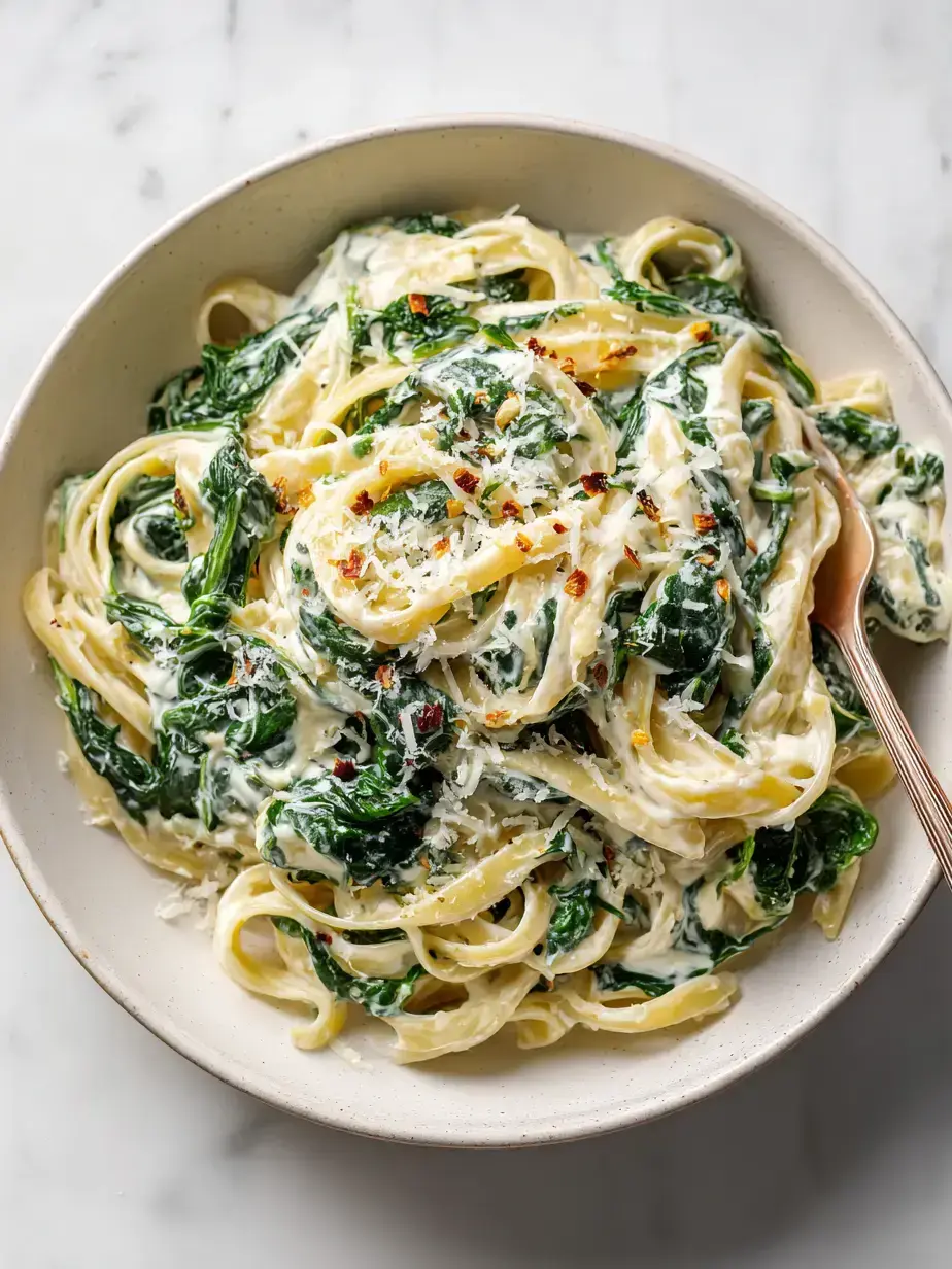 How to Make Vegan Spinach Alfredo