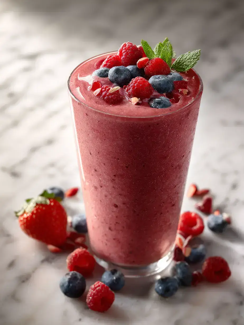 How to Make Berry Smoothie Recipe