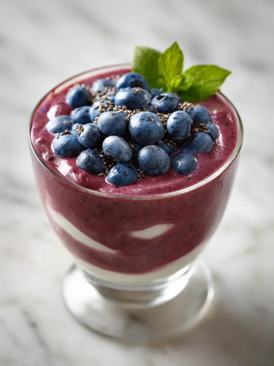 How to Make Blueberry Spinach Smoothie