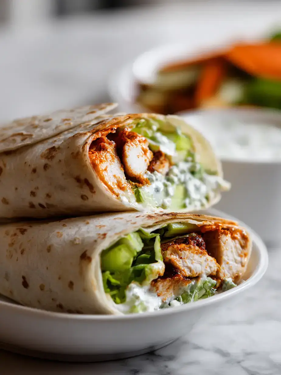 How to Make Buffalo Chicken Wrap