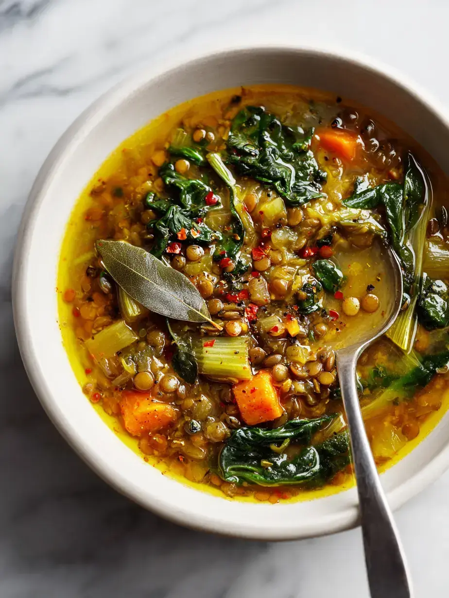 How to Make easy lentil soup