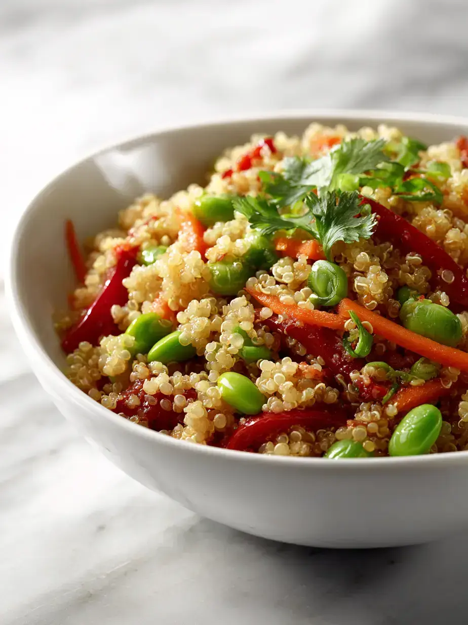 How to Make Edamame Quinoa Bowl