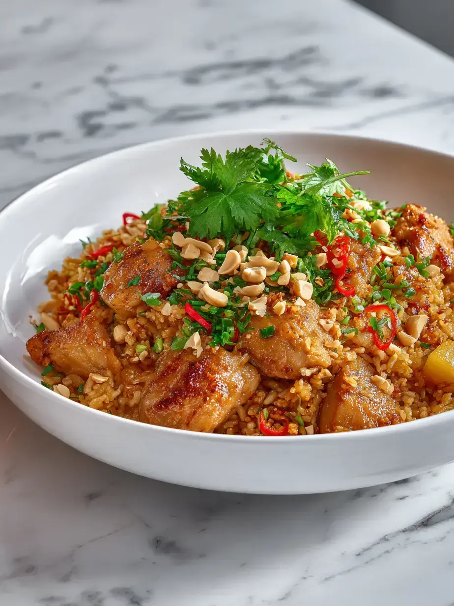 How to Make pineapple fried rice