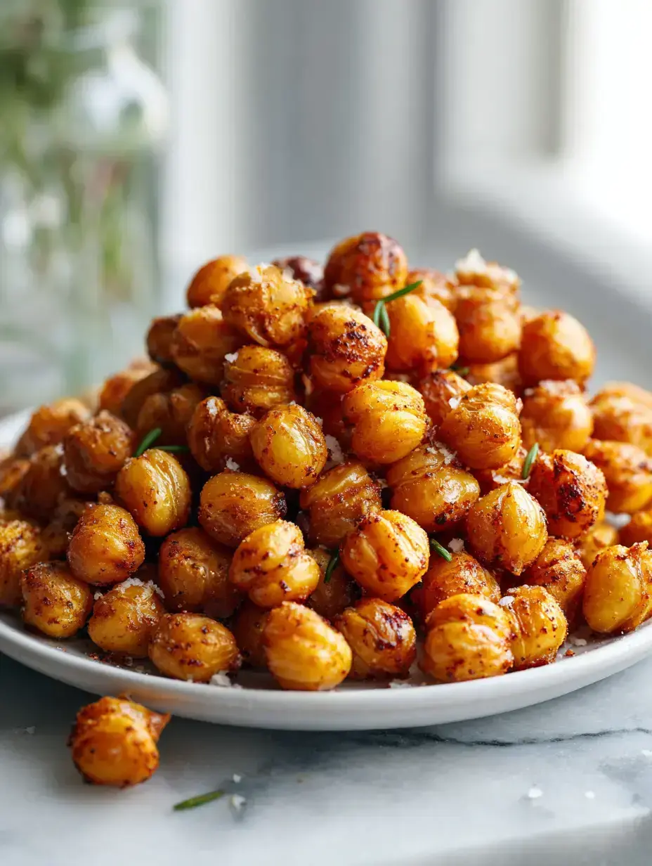 How to Make Seasoned Roasted Chickpeas
