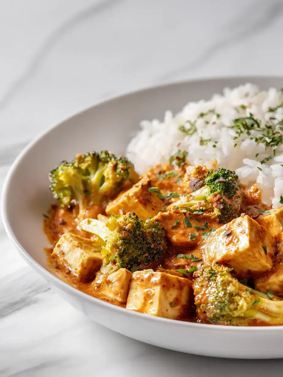 How to Make Tofu Broccoli Curry